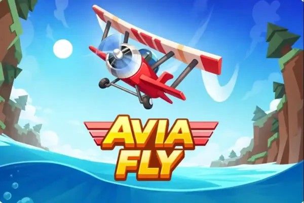 Avia Fly Game logo by InOut at Hollywin Casino