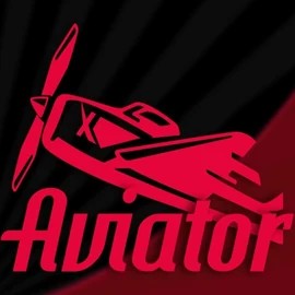 Aviator slot logo by Spribe at Hollywin Casino