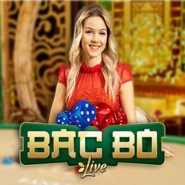 Official Live Casino logo: Bac Bo by Evolution at Hollywin Casino