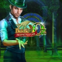 Logo of Book of Oz from Triple Edge Studios at Hollywin Casino