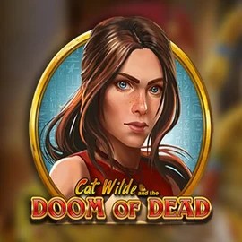 Cat Wilde and the Doom of Dead casino game by Play'n GO – featured logo at Hollywin Casino
