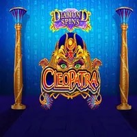 Official Slots logo: Diamond Spins Cleopatra by IGT at Hollywin Casino