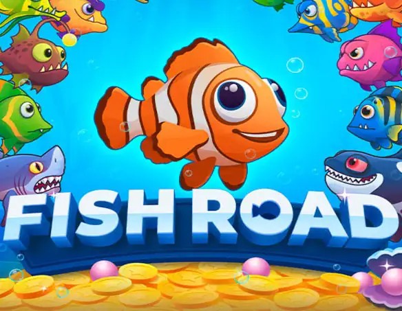 Play the Fish Road slot by InOut on Hollywin Casino