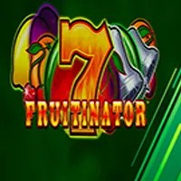 Logo of Fruitinator Jackpot King from Blueprint Gaming at Hollywin Casino