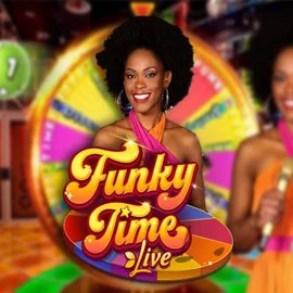 Funky Time logo by Evolution Hollywin Casino