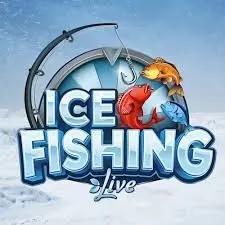 Live Casino logo of Ice Fishing Live from Evolution at Hollywin Casino