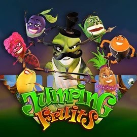Official Slots logo: Jumping Fruits by Wazdan at Hollywin Casino