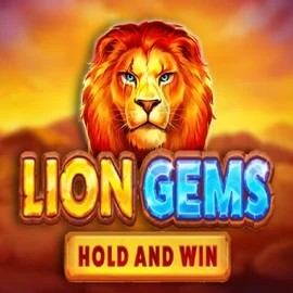 Enjoy Lion Gems Hold and Win by Playson – logo hosted on hollywins.ca