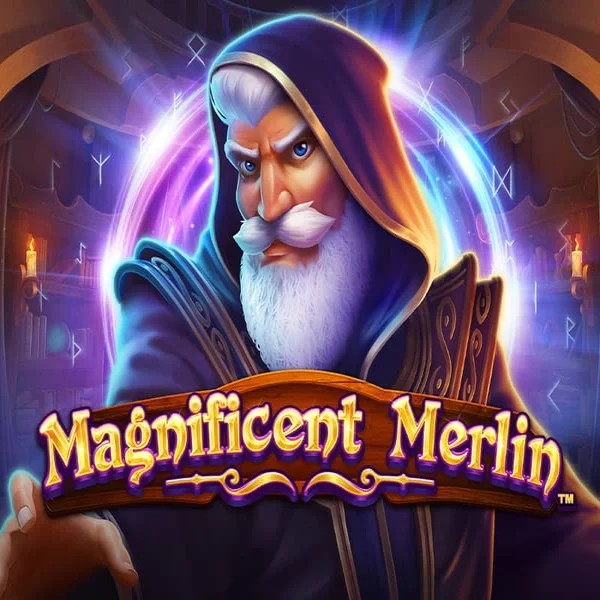 Try Magnificent Merlin slot by Greentube on hollywins.ca – logo image