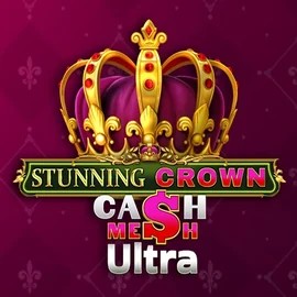 Stunning Crown Cash Mesh Ultra slot logo by BF Games at Hollywin Casino